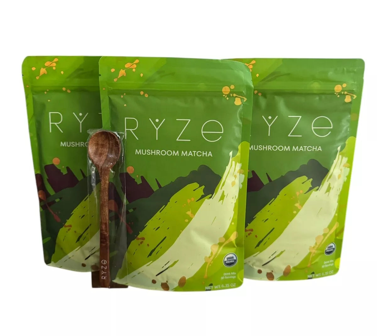 RYZE MUSHROOM MATCHA (pack of 3)