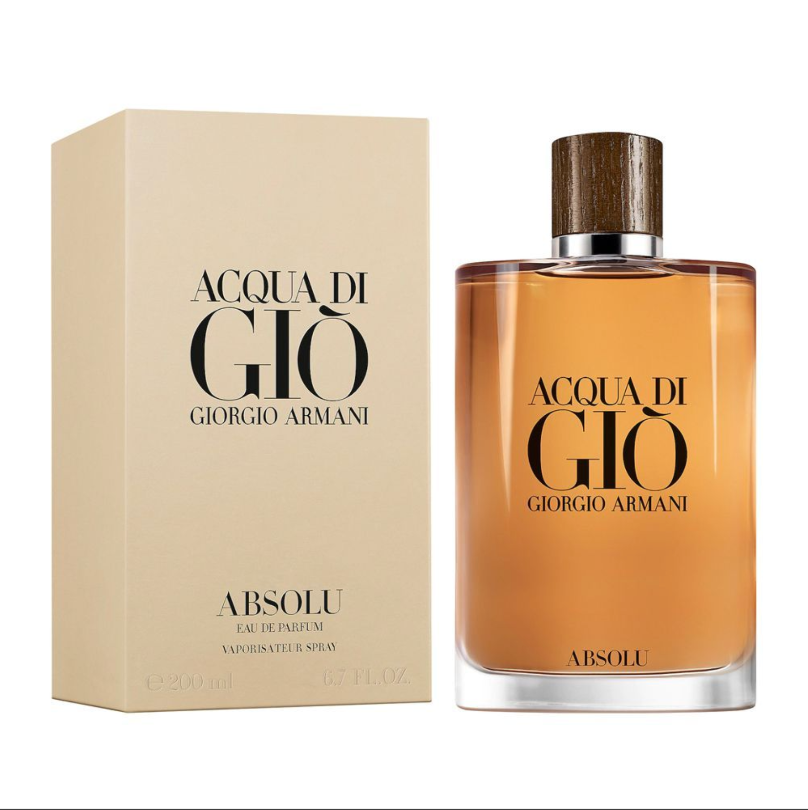 Acqua Di Gio Absolu Giorgio Armani Eau De Parfum Spray 6.7 fl oz / 200 ml