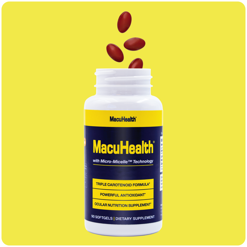 Macuhealth triple carotenoid formula - Eye Vitamins for adults - 90 Softgels