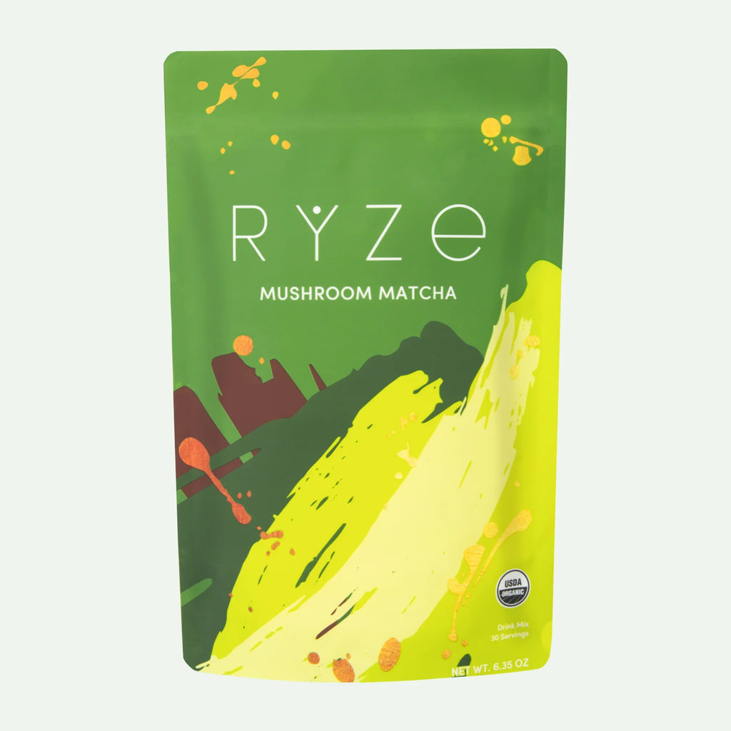 RYZE Mushroom Coffee + Matcha combine pack