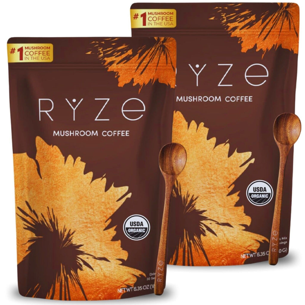 RYZE Mushroom Coffee + Matcha combine pack